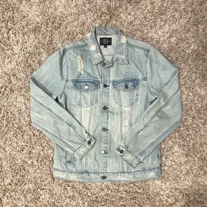 Lightwash Distressed Denim Jacket